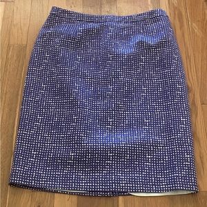 Tory Burch purple connecting dots skirt. Size 4